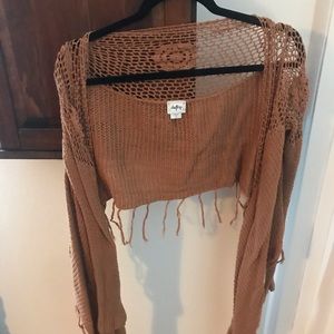 DAYTRIP sweater wrap